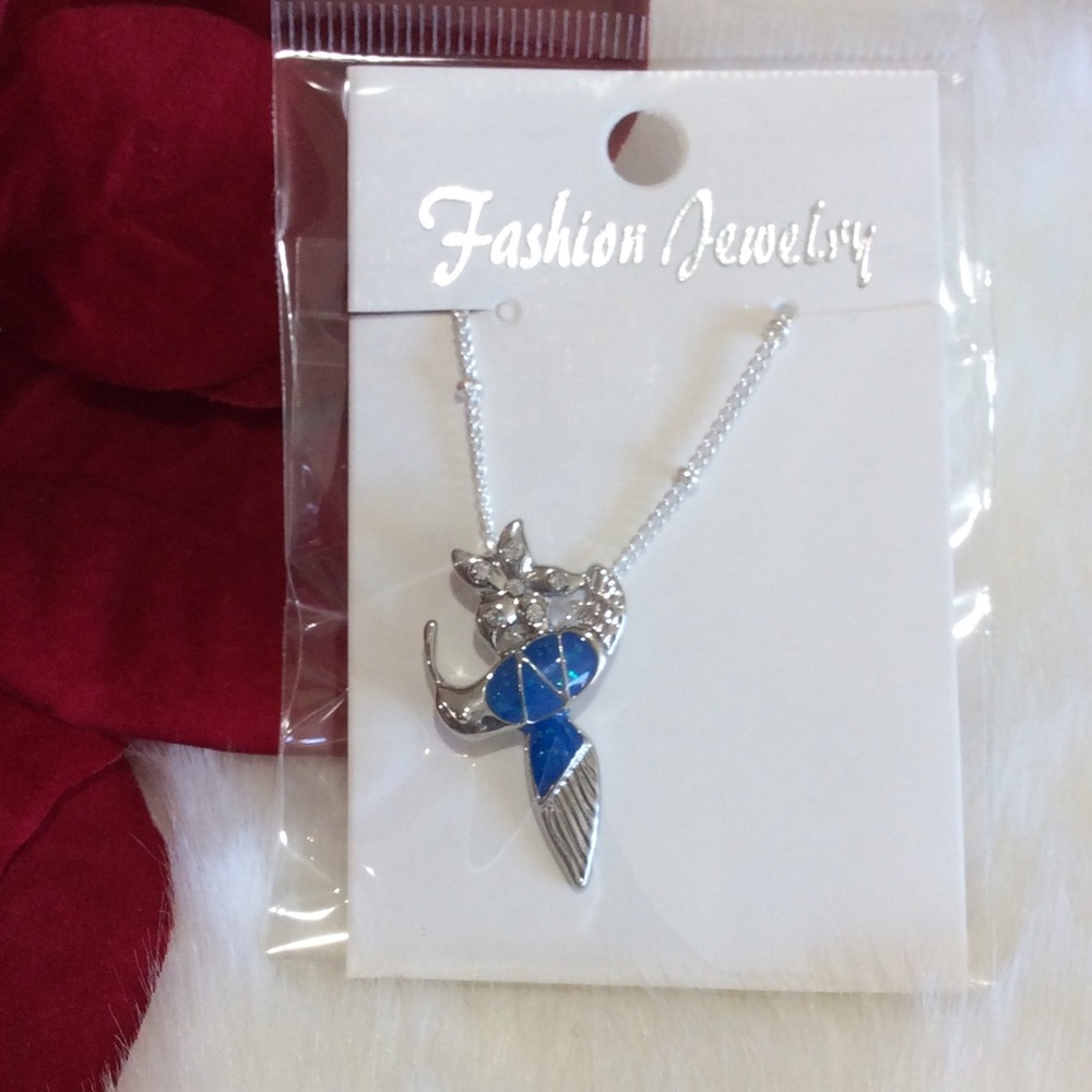 Hummingbird silver necklace satelite chain gift pendant women’s jewelry